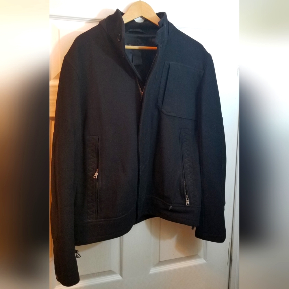 INC Wool Bomber Jacket size Medium